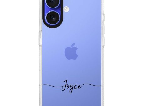 Initial handwritten iPhone Ultra Clear Case on Sale