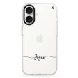 Initial handwritten iPhone Ultra Clear Case on Sale