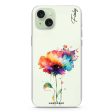 A Beautiful Watercolour Flower iPhone 15 Plus Ultra Clear Case Online