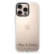 You & Me & Our Date iPhone 15 Pro Ultra Clear Case Hot on Sale