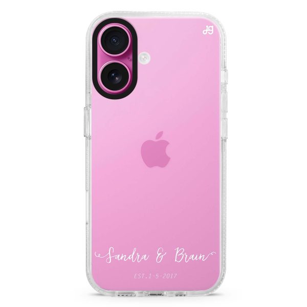 You & Me & Our Date iPhone Ultra Clear Case Online Sale