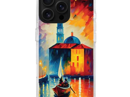 A Boat in Italy iPhone 15 Pro Ultra Clear Case Cheap