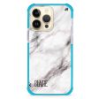 White Marble iPhone 15 Pro Max MagSafe Compatible Ultra Shockproof Case Discount