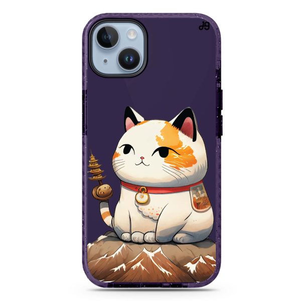 A Cute Cat iPhone 15 Durashock Case For Sale