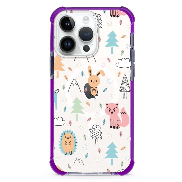 Whimsy Wildlife iPhone 13 Pro MagSafe Compatible Ultra Shockproof Case Hot on Sale