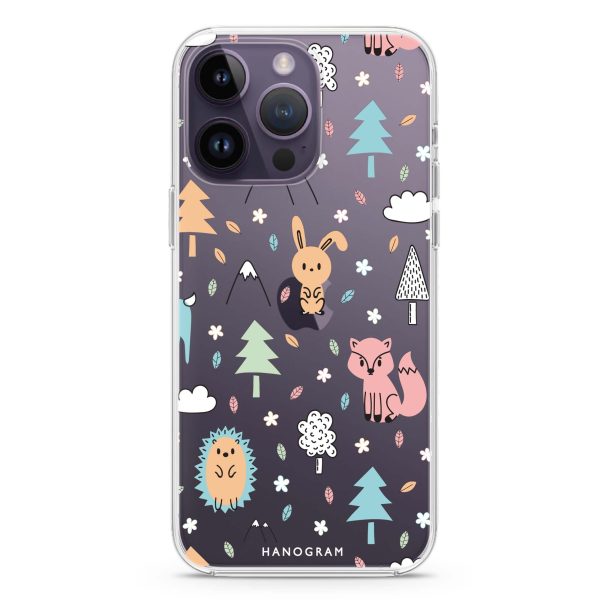 Whimsy Wildlife iPhone 13 Pro Max Ultra Clear Case Supply