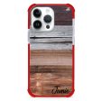 Wood Grain Varigegated iPhone 15 Pro Max MagSafe Compatible Ultra Shockproof Case Fashion