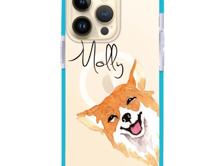 Welsh Corgi iPhone 15 Pro Max MagSafe Compatible Ultra Shockproof Case Cheap