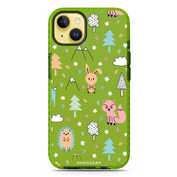 Whimsy Wildlife iPhone 15 Plus Durashock Case Cheap