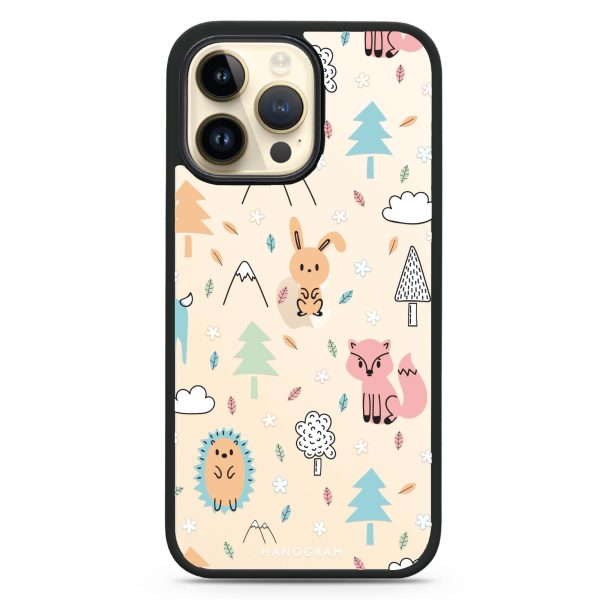 Whimsy Wildlife iPhone 13 Pro Impact Guard Bumper Case Online Hot Sale