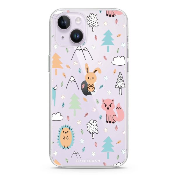 Whimsy Wildlife iPhone 14 Ultra Clear Case Cheap