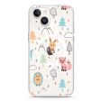 Whimsy Wildlife iPhone 14 Plus MagSafe Compatible Ultra Clear Case Online now