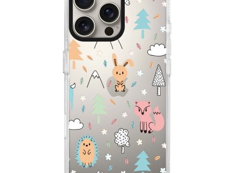 Whimsy Wildlife iPhone 14 Pro Ultra Clear Case Online Hot Sale