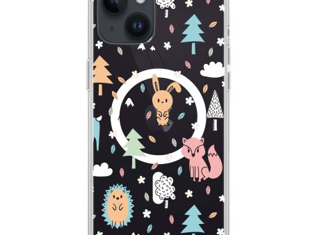 Whimsy Wildlife iPhone 13 MagSafe Compatible Ultra Clear Case Online