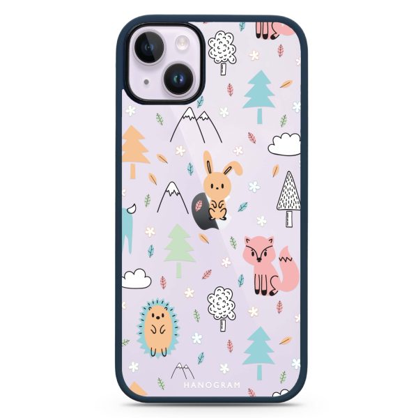 Whimsy Wildlife iPhone 14 Impact Guard Bumper Case Online Sale