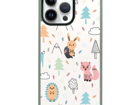 Whimsy Wildlife iPhone 13 Pro Max Impact Guard Bumper Case Online Hot Sale