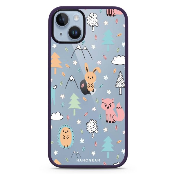 Whimsy Wildlife iPhone 15 Plus Impact Guard Bumper Case Hot on Sale