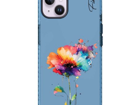 A Beautiful Watercolour Flower iPhone 15 Durashock Case on Sale