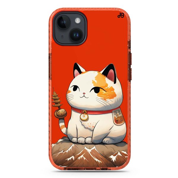 A Cute Cat iPhone 15 Plus Durashock Case Fashion