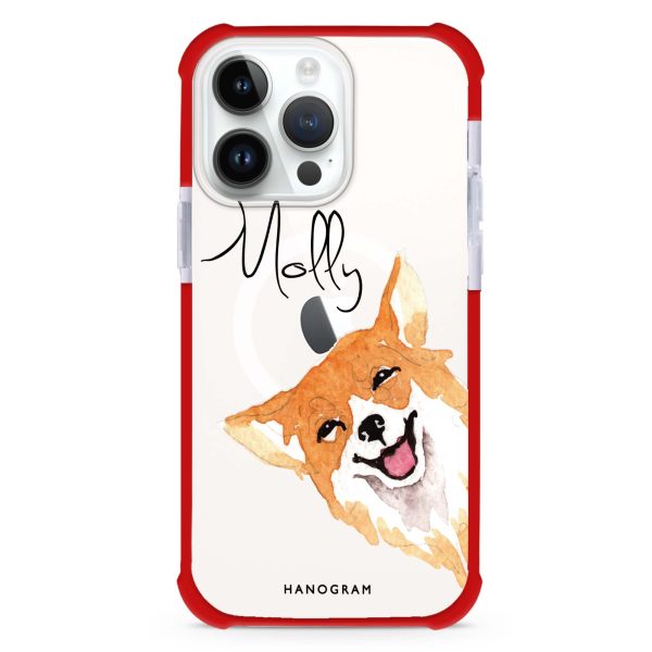 Welsh Corgi iPhone 15 Pro Max MagSafe Compatible Ultra Shockproof Case Cheap