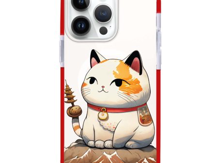 A Cute Cat iPhone 15 Pro Max MagSafe Compatible Ultra Shockproof Case For Discount