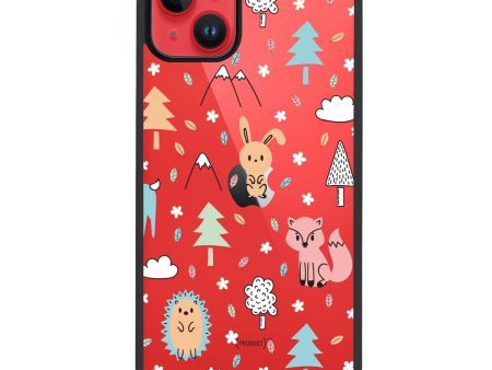 Whimsy Wildlife iPhone 13 Mini Impact Guard Bumper Case on Sale