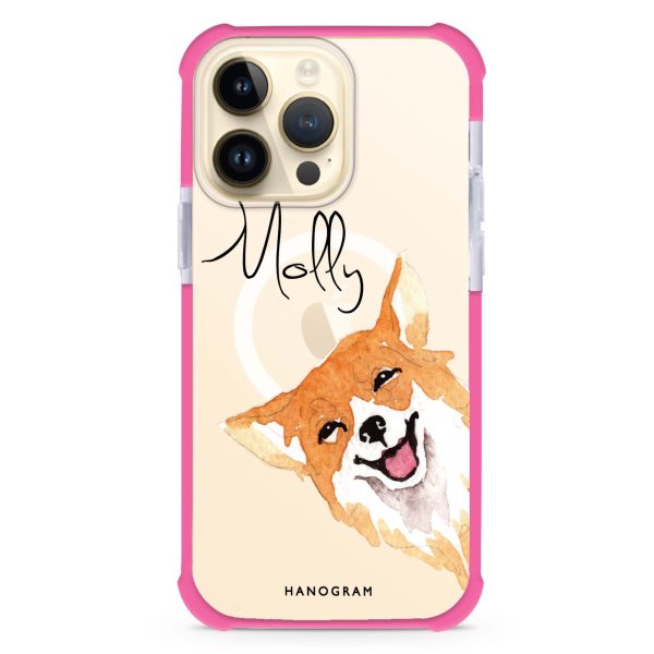 Welsh Corgi iPhone 15 Pro Max MagSafe Compatible Ultra Shockproof Case Cheap