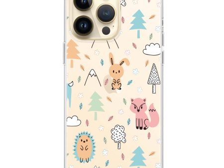 Whimsy Wildlife iPhone 13 Pro Ultra Clear Case on Sale