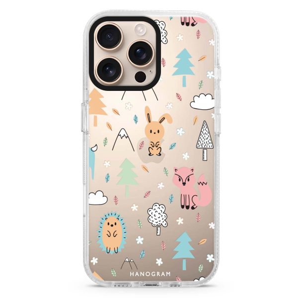 Whimsy Wildlife iPhone 14 Pro Ultra Clear Case Online Hot Sale