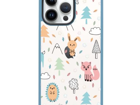 Whimsy Wildlife iPhone 14 Pro Max Impact Guard Bumper Case Sale