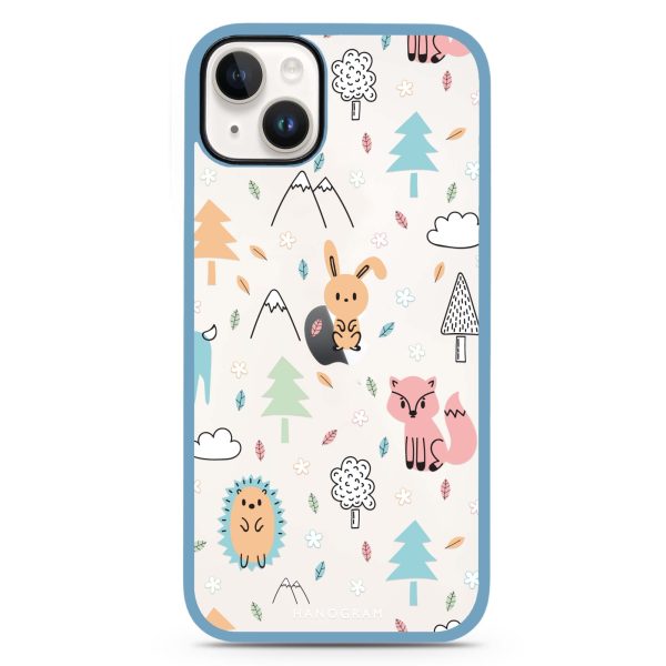 Whimsy Wildlife iPhone 14 Impact Guard Bumper Case Online Sale