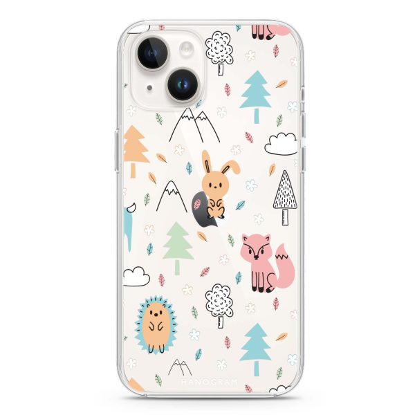 Whimsy Wildlife iPhone 14 Ultra Clear Case Cheap