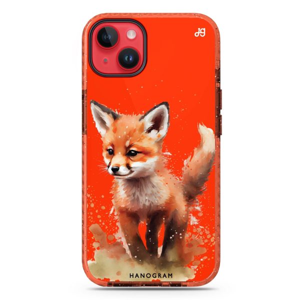 A Fox iPhone 15 Plus Durashock Case on Sale