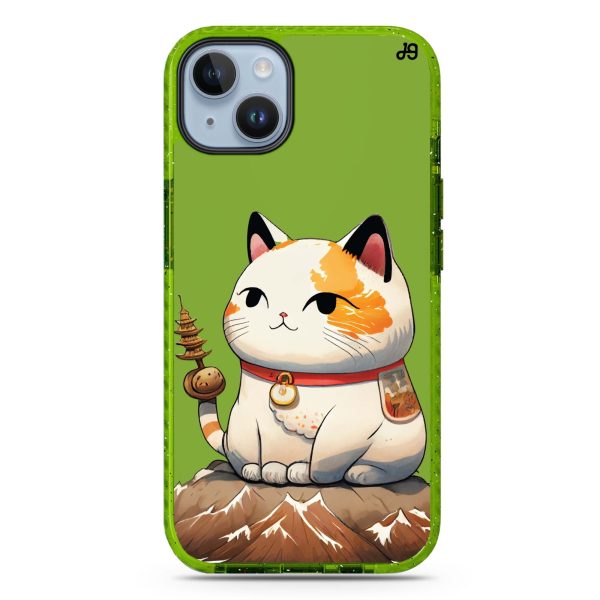 A Cute Cat iPhone 15 Durashock Case For Sale