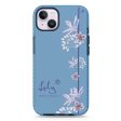 #18-3943 Blue Iris II iPhone 15 Durashock Case on Sale