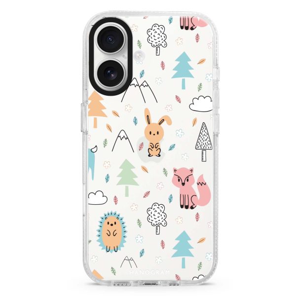 Whimsy Wildlife iPhone Ultra Clear Case Hot on Sale