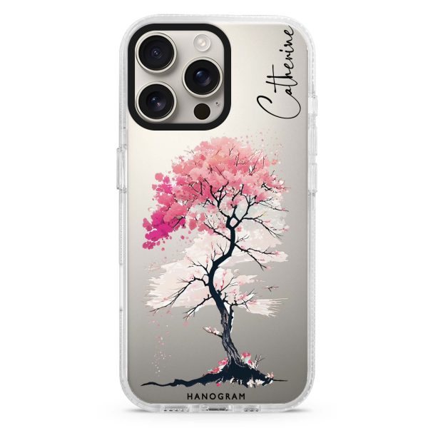 A Cherry tree iPhone 15 Pro Max Ultra Clear Case For Sale