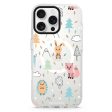 Whimsy Wildlife iPhone 15 Pro MagSafe Compatible Ultra Clear Case Sale