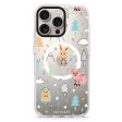 Whimsy Wildlife iPhone 14 Pro MagSafe Compatible Ultra Clear Case Fashion