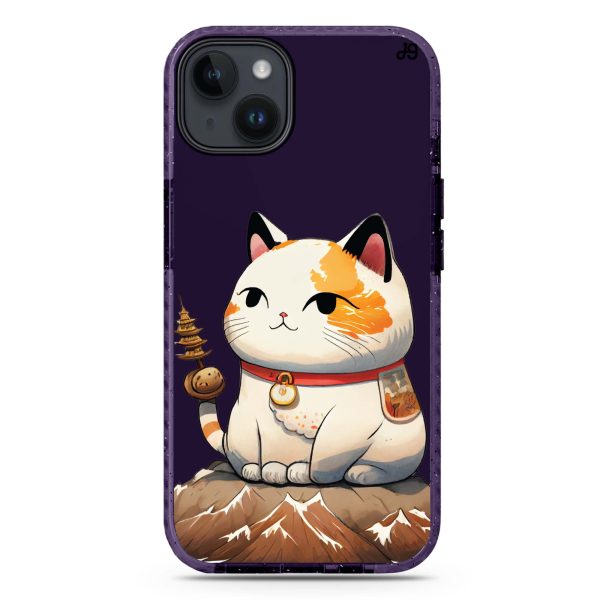 A Cute Cat iPhone 15 Plus Durashock Case Fashion