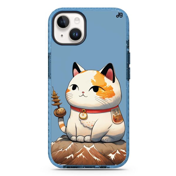 A Cute Cat iPhone 15 Durashock Case For Sale