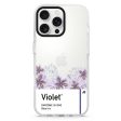 #18-3943 Blue Iris I iPhone 15 Pro Max Ultra Clear Case Cheap