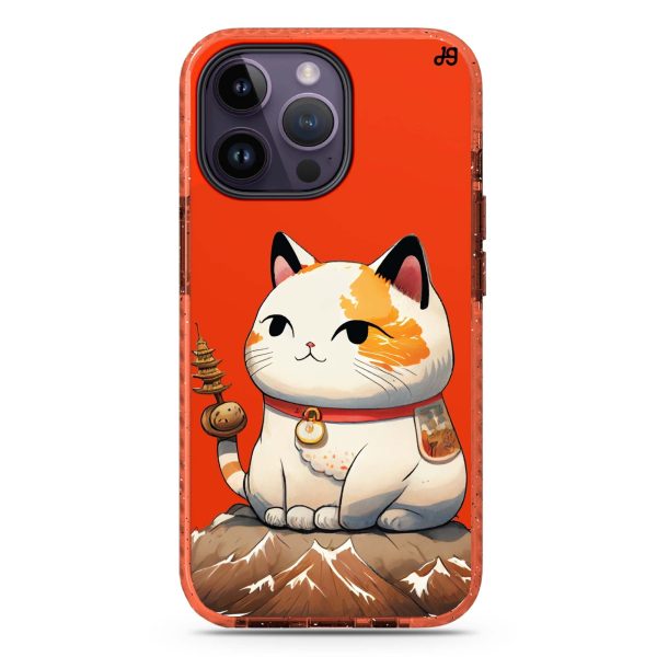 A Cute Cat iPhone 15 Pro Durashock Case Supply