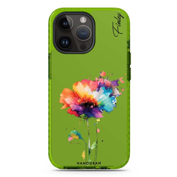 A Beautiful Watercolour Flower iPhone 15 Pro Durashock Case Online