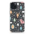 Whimsy Wildlife iPhone 15 Plus Ultra Clear Case Hot on Sale