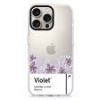 #18-3943 Blue Iris I iPhone 15 Pro Max Ultra Clear Case Cheap