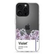 #18-3943 Blue Iris I iPhone 15 Pro Max Ultra Clear Case Cheap